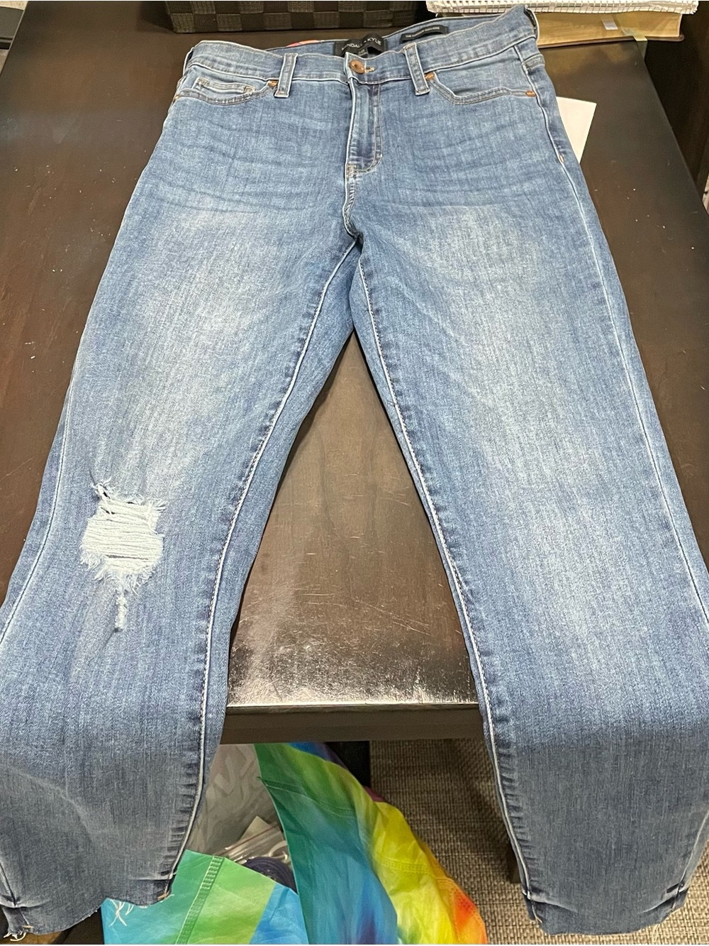 Kendall & Kylie Light Blue High-Rise Denim Jeans